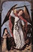 St Michael Fighting Demons Master of the Saint Ursula Legend